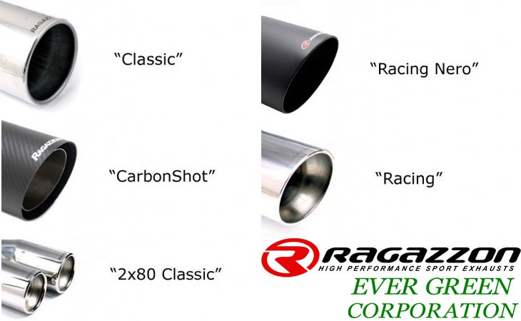 RAGAZZONリアサイレンサーアルファロメオ・ジュリエッタ用 H2ライン