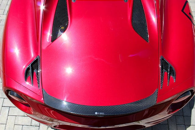 KOSHI Alfa Romeo 4C カーボンコントロールフレームカバー