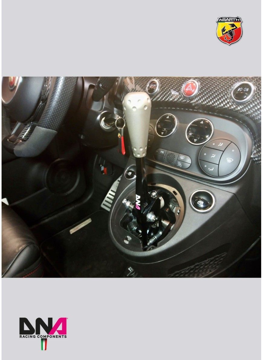 DNA Racing ABARTH500/595/695 アジャスタブルショートシフターキット