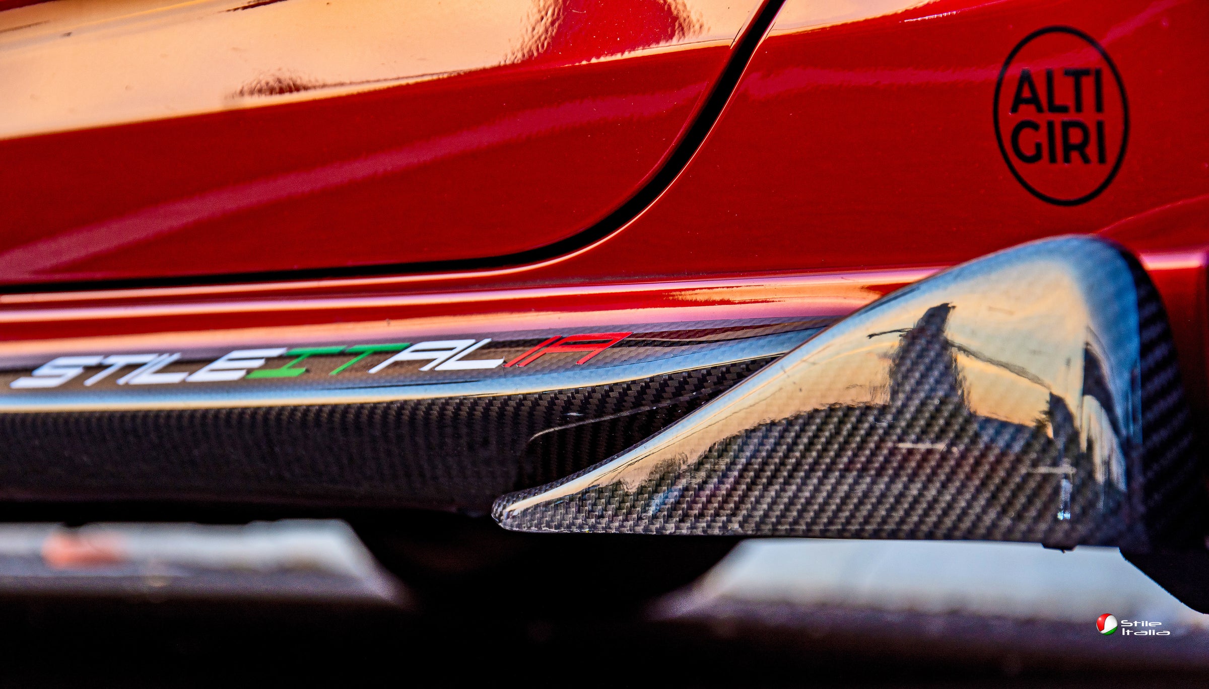 Stile Italia Alfa Romeo Giulietta SIDESKIRTS FLAPS CARBON