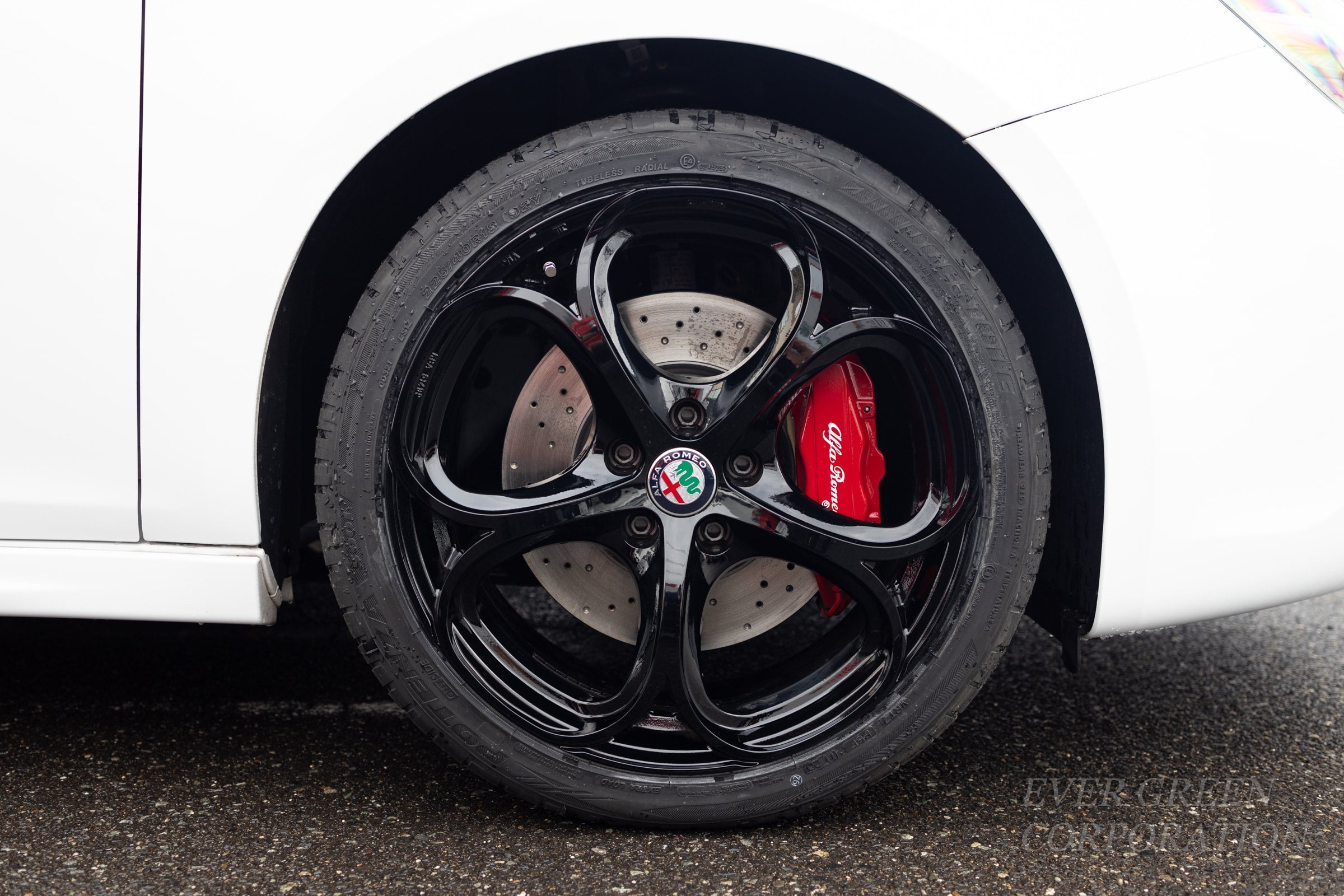 アルファロメオ・ジュリエッタ Brembo XTRAドリルドブレーキ