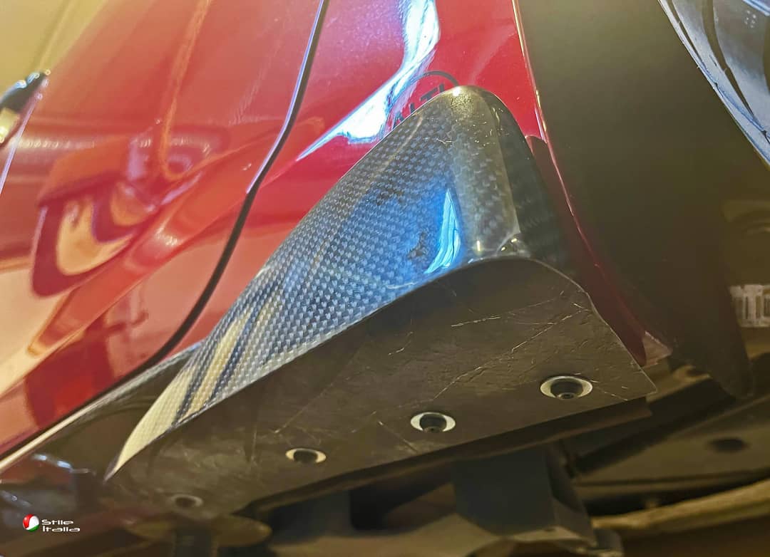 Stile Italia Alfa Romeo Giulietta SIDESKIRTS FLAPS CARBON