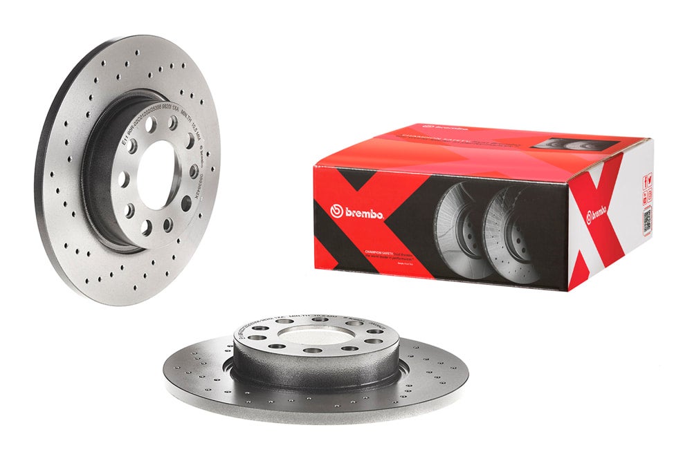 アルファロメオ・ジュリエッタ Brembo XTRAドリルドブレーキローター | EVERGREEN CORPORATION